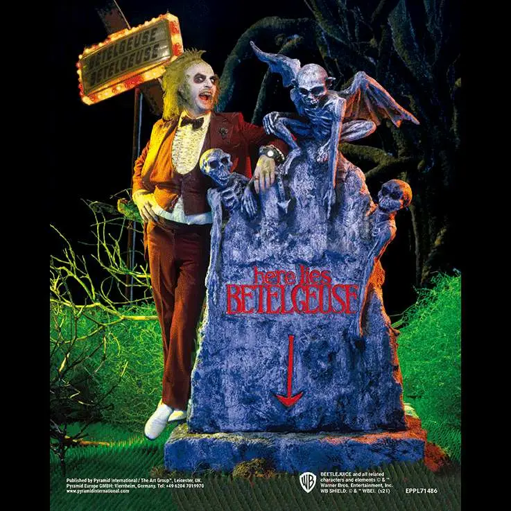 Poster beetlejuice graveyard 3d